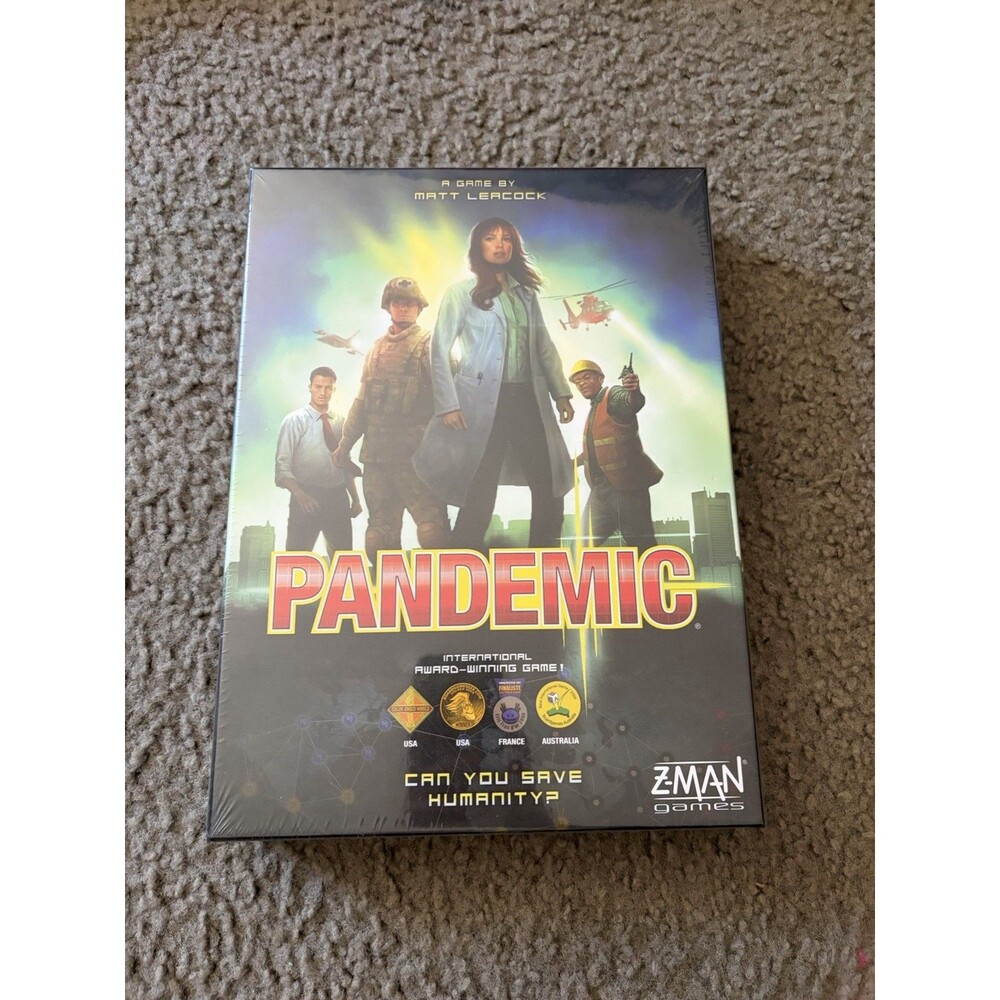 Pandemic Board Game Matt Leacock Game Z-Man Games 2013 Edition New & Sealed